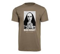 Mister Tee Bad Habit T-Shirt Top Shirt Design Print Nun Art Men Picture