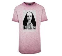 Mister Tee Bad Habit T-Shirt Top Shirt Front Print Picture Nun Men