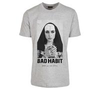 Mister Tee Bad Habit Tee Men Nun Monastery God Tattoo short Sleeve Crew Neck