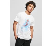 Mister Tee Basketball Clouds Tee Sports Streetwear Crew Neck Short Men