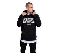 Mister Tee Boom Hoodie Pullover Hooded Sweater Frontprint Motif Hood