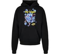 Mister Tee Bubbles Heavy Oversize Hoodie Pullover Print Music Rap Cotton New