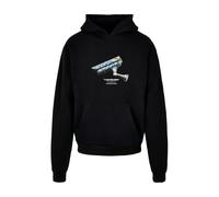 Mister Tee Cctv Oversized Hoody Black