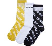 Mister Tee Cringe Socks 3-Pack