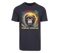 Mister Tee Cyber Chimp Men's T-Shirt Space Ape Cotton