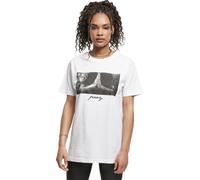 Mister Tee Damen T-Shirt Ladies Pray Tee White