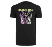 Mister Tee Deadly Sins Men's T-Shirt Death Angel Skeleton Cotton Jersey