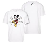 Mister Tee Disney 100 Mickey Happiness Oversize Men's T-Shirt Cotton New