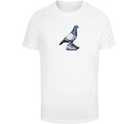 Mister Tee Dove Sneaker Tee Men's T-Shirt Cotton Jersey Dove Frontprint