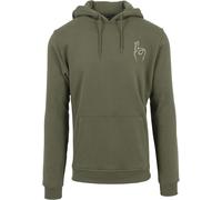 Mister Tee Easy Sign Hoodie Pullover Hooded Sweater Print Basic Pocket Men