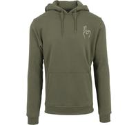 Mister Tee Easy Sign Hoodie Pullover Hooded Sweater Print Basic Pocket Men