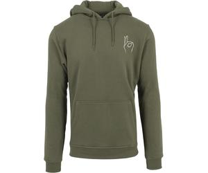 Mister Tee Easy Sign Hoodie Pullover Hooded Sweater Print Basic Pocket Men
