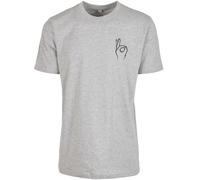 Mister Tee Easy Sign Tee Ok Sign Okay Gesture Print Crew Neck short Sleeve New