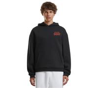 Mister Tee Men's Mt3707-faith and Trust Fluffy Hoody Sweatshirt, Black, 4XL
