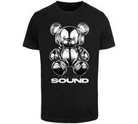 Mister Tee Feel The Sound Chrome Bear Short Sleeve T-shirt