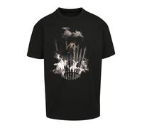 Mister Tee Flashing Lights Tee Shirt Top Music Abstract Design Print