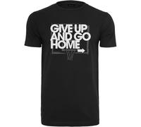 Mister Tee Give Up and Go Home T-Shirt Top Shirt Basketball Lettering