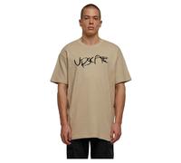 Mister Tee Giza Oversize Short Sleeve T-shirt Beige XS Men