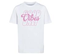 Mister Tee Good Vibes Only Wording Short Sleeve T-shirt