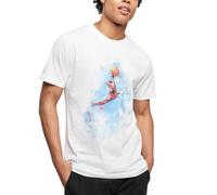 Mister Tee Grafic Shirt - BASKETBALL CLOUDS white
