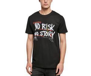 Mister Tee Grafic Shirt - NO RISK NO STORY black
