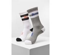 Mister Tee Heaven Hell Socks 2-Pack Socks Unisex Sky Sportsocks