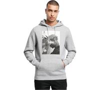 Mister Tee Herren 2Pac FCK The World Hoody Kapuzenpullover, Heather Grey, M