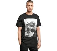 Mister Tee Herren 2Pac FCK The World Tee T-Shirt, Black, M
