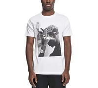 Mister Tee Men's 2pac F*ck the World Tee T Shirt, White, XS UK