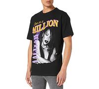 Mister Tee Herren Aaliyah One In A Million Oversize Tee T-Shirt, Black, S