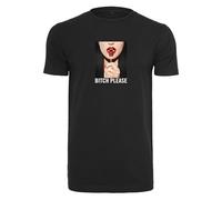 Mister Tee Herren Bitch Please T-Shirt, Black, XS