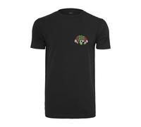 Mister Tee Herren Broccoli Tee T-Shirt, Black, XS
