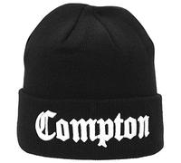 Mister Tee Herren Compton Beanie, Black, one size