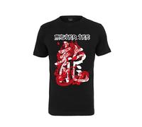 Mister Tee Herren Dragon T-Shirt, Black, S