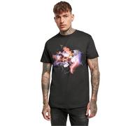 Mister Tee Herren Eagle Tee T-Shirt, Black, M