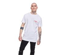 Mister Tee Herren Giuseppes Pizzeria T-Shirt, White, S