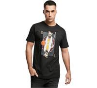 Mister Tee Herren King James LA T-Shirt, Black, XL