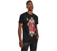 Mister Tee Herren King Mike Tee T-Shirt, Schwarz (Black 00007), X-Large (Herstellergröße: XL)