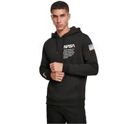 Mister Tee Herren NASA Definition Hoody Kapuzenpullover, Black, 2XL