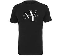 Mister Tee Herren NY Brooklyn Tee T-Shirt, Black, M