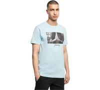Mister Tee Herren Pray Tee T-Shirt, Ocean Blue, XXL