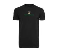 Mister Tee Herren Rich As Fuck Tee T-Shirt, Schwarz (Black 00007), Medium (Herstellergröße: M)