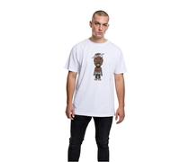 Mister Tee Men's La Sketch Tee T Shirt, White, 5XL UK