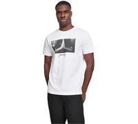 Mister Tee Herren T-Shirt Pray Tee, Weiss (White), Gr. L