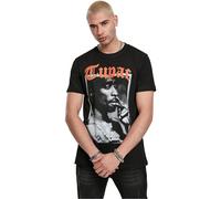 Mister Tee Men's Tupac California Love Tee T Shirt, Black, XS UK