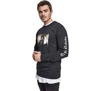 Mister Tee Men's Tupac Trust Nobody Crewneck Sweatshirt, Black, M UK