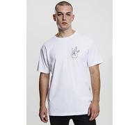 Mister Tee Herren Westside Tee T-Shirt, White, S