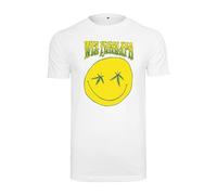 Mister Tee Herren Wiz Khalifa Smile Tee T-Shirt, White, L