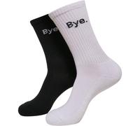 Mister Tee HI - Bye Socks Short 2-Pack Socks Stockings Unisex Reinforced Heel