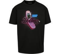 Mister Tee Hotline Oversize Men's T-Shirt Cotton Flip Phone Retro New